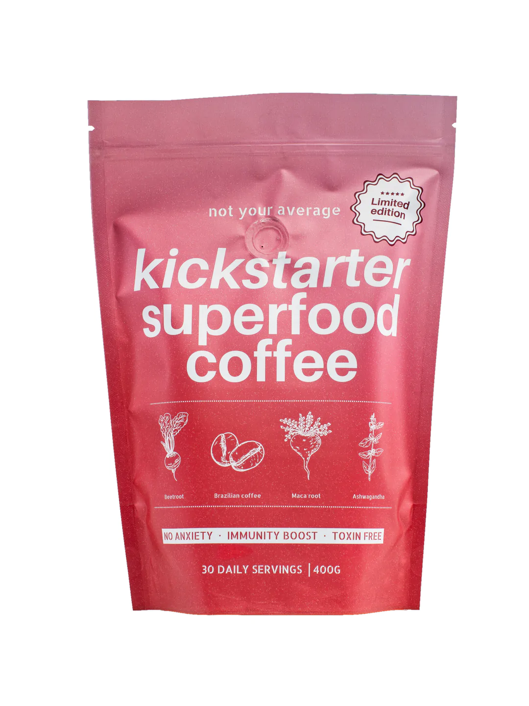 Kickstarter Superfood Coffee Beetroot + Ashwagandha